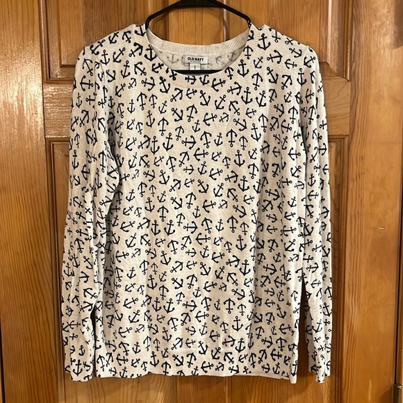Old navy women’s  crew neck pull over sweater size large. - Picture 1 of 6